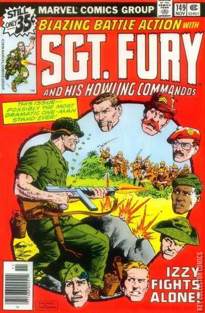 Cover art for Sgt. Fury and His Howling Commandos #149