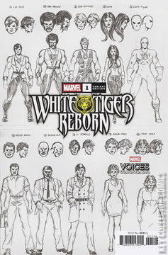 Variant Cover for White Tiger: Reborn #1