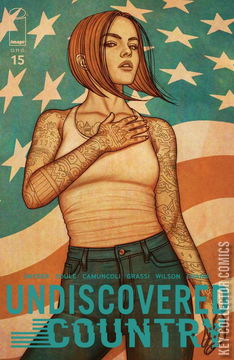 Variant Cover for Undiscovered Country #15