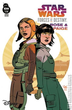 Variant Cover for Star Wars: Forces of Destiny - Rose and Paige #1