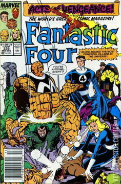Variant Cover for Fantastic Four #335