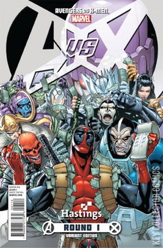 Variant Cover for Avengers vs. X-Men #1