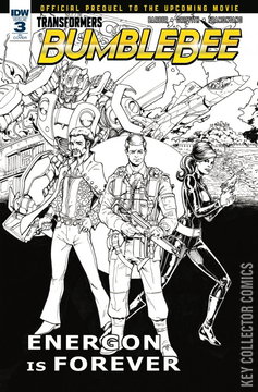 Variant Cover for Transformers: Bumblebee Movie Prequel #3