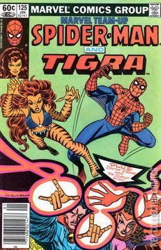 Variant Cover for Marvel Team-Up #125