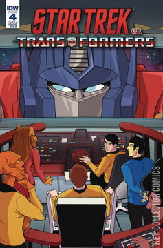 Variant Cover for Star Trek vs. Transformers #4