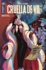 Variant Cover for Disney Villains: Cruella De Vil #5