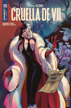 Variant Cover for Disney Villains: Cruella De Vil #5