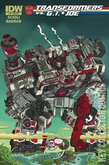 Variant Cover for Transformers vs. G.I. Joe #10