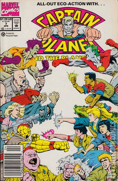 Variant Cover for Captain Planet and the Planeteers #7