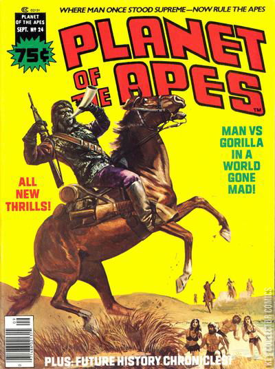 Cover art for Planet of the Apes #24