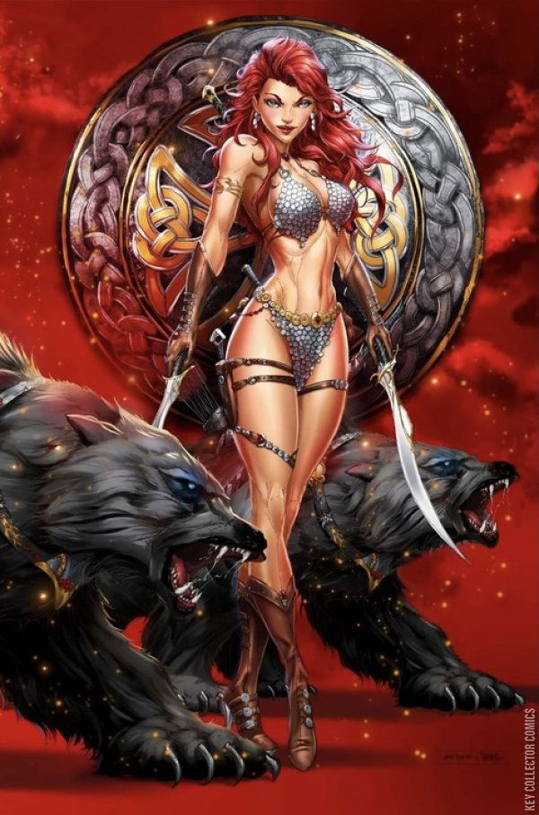 Variant Cover for Invincible Red Sonja #4