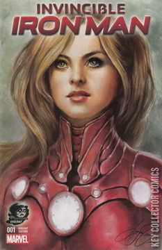 Variant Cover for Invincible Iron Man #1