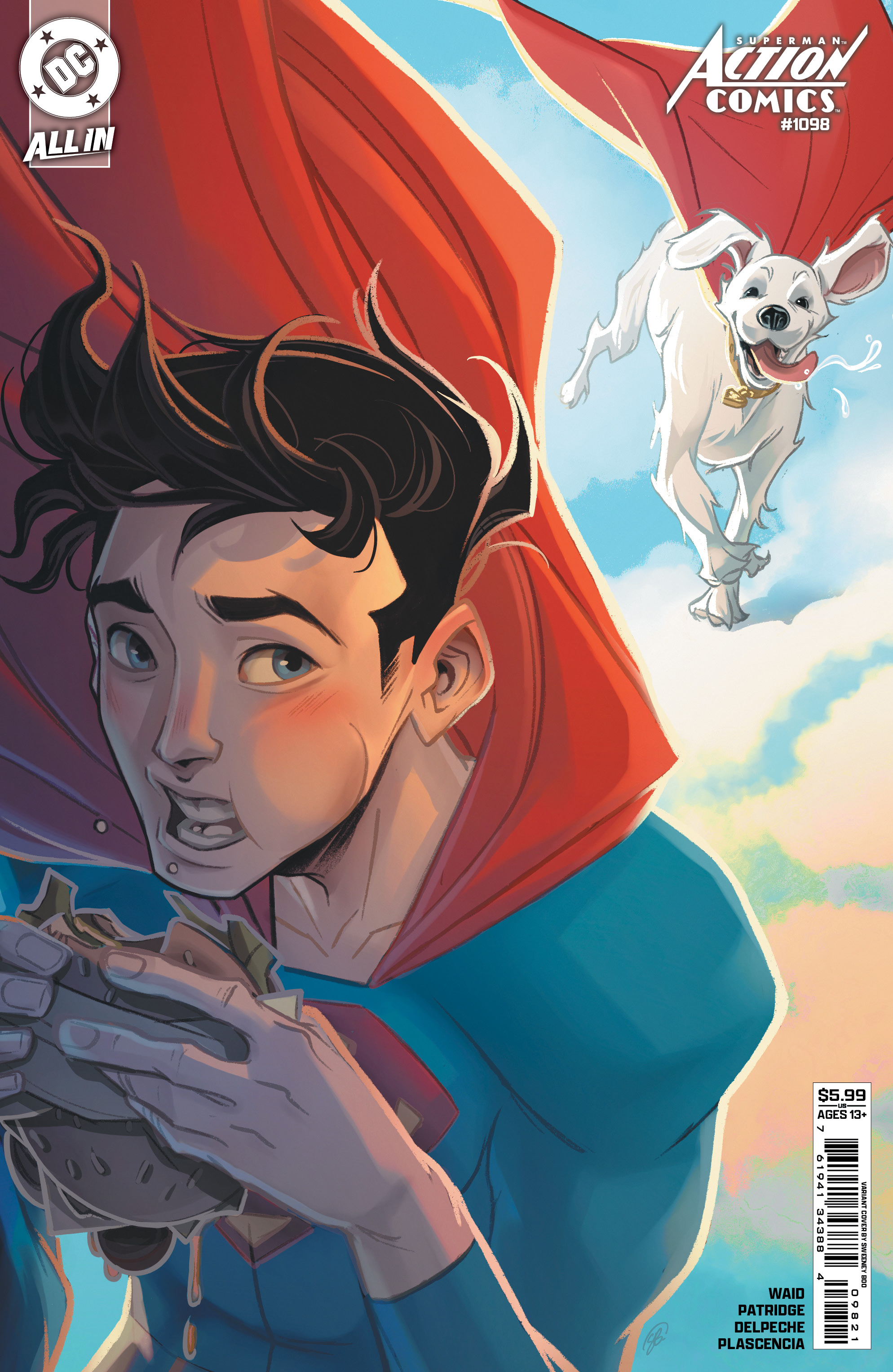 Variant Cover for Action Comics #1098