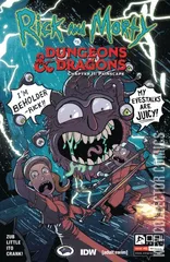 Variant Cover for Rick and Morty vs. Dungeons & Dragons II: Painscape #1