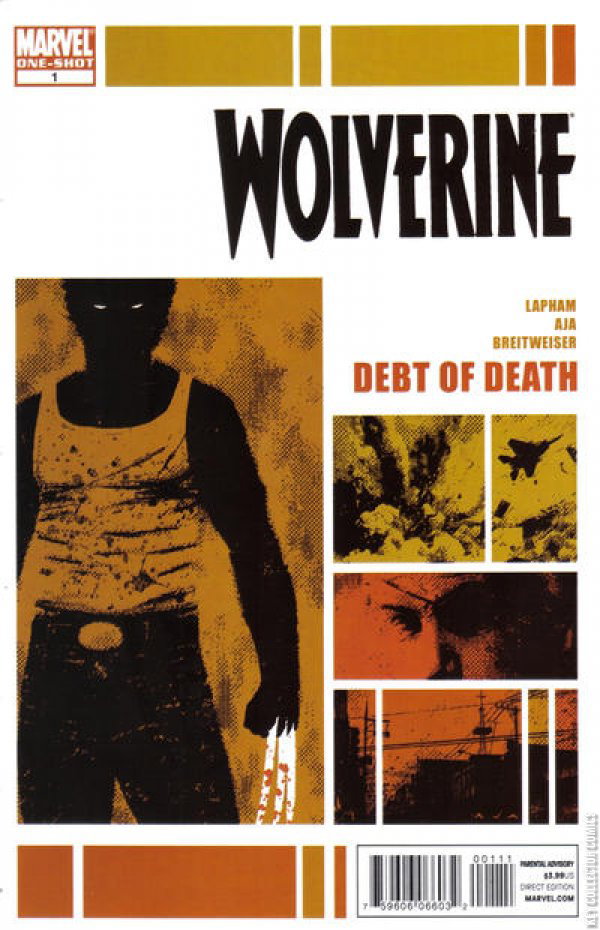 Wolverine Debt Of Death By Marvel Key Collector Comics