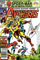 Variant Cover for Avengers, The #214