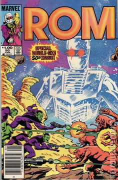 Variant Cover for ROM #50