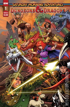 Variant Cover for Dungeons & Dragons: Saturday Morning Adventures #1