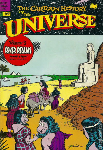Variant Cover for The Cartoon History of the Universe #3