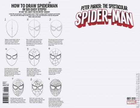 Variant Cover for Peter Parker: The Spectacular Spider-Man #1
