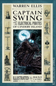 Variant Cover for Captain Swing & the Electrical Pirates of Cindery Island #1