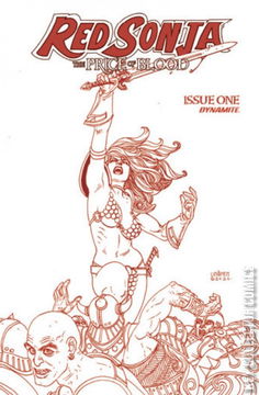 Variant Cover for Red Sonja: The Price of Blood #1