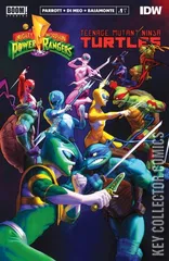 Variant Cover for Mighty Morphin Power Rangers / Teenage Mutant Ninja Turtles #1