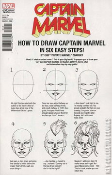 Variant Cover for Captain Marvel #125