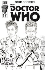 Variant Cover for Doctor Who: Four Doctors #1