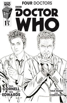 Variant Cover for Doctor Who: Four Doctors #1