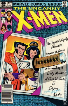 Variant Cover for Uncanny X-Men #172