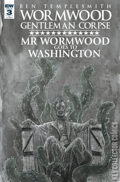 Variant Cover for Wormwood: Gentleman Corpse - Mr. Wormwood Goes to Washington #3