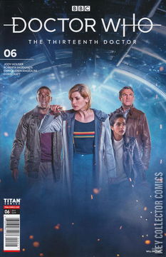 Variant Cover for Doctor Who: The Thirteenth Doctor #6