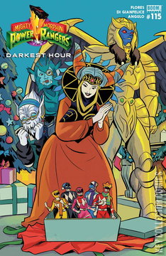 Variant Cover for Mighty Morphin Power Rangers #115