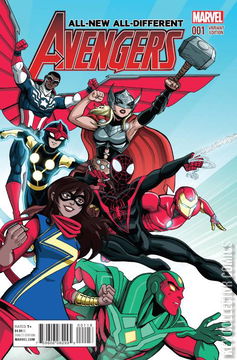Variant Cover for All-New, All-Different Avengers #1