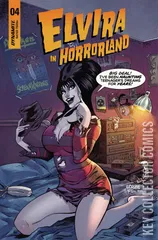 Cover for Elvira in Horrorland #4