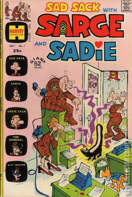 Sad Sack with Sarge & Sadie
