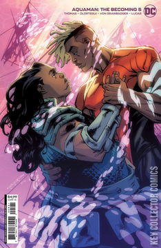 Variant Cover for Aquaman: The Becoming #5