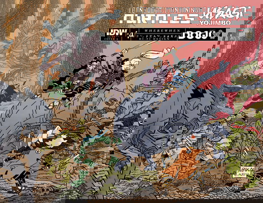 Teenage Mutant Ninja Turtles / Usagi Yojimbo: WhereWhen