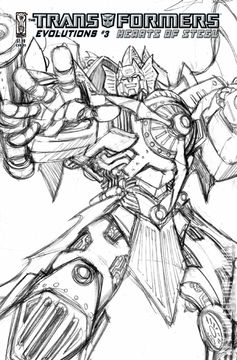 Variant Cover for Transformers: Evolutions - Hearts of Steel #3
