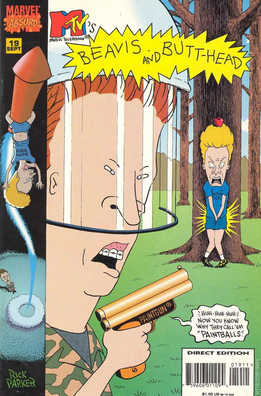 Cover art for Beavis and Butt-Head #19