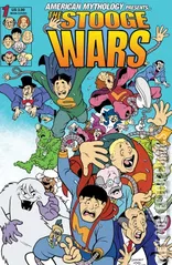 Cover for Robonic Stooges: Stooge Wars #1
