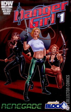 Variant Cover for Danger Girl: Renegade #1