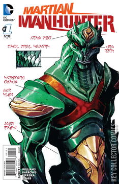Variant Cover for Martian Manhunter #1