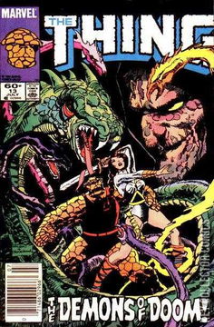 Variant Cover for The Thing #13