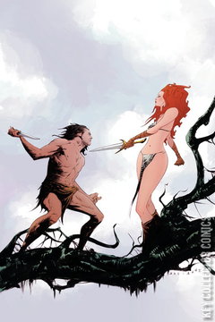 Variant Cover for Red Sonja / Tarzan #1