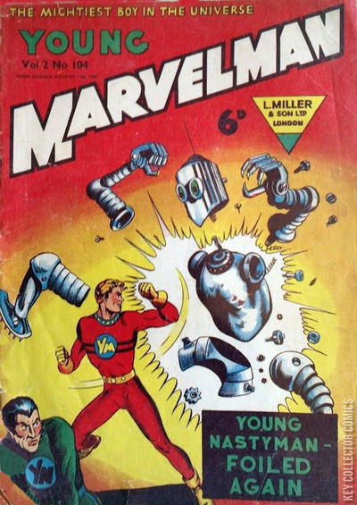 Cover art for Young Marvelman #104 