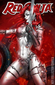 Variant Cover for Red Sonja: Black, White, Red #2