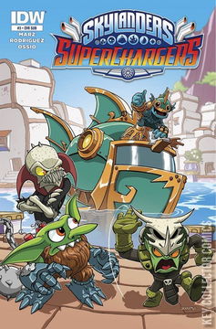 Variant Cover for Skylanders: Superchargers #3