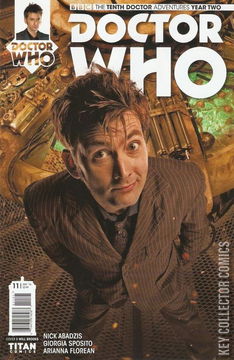 Variant Cover for Doctor Who: The Tenth Doctor - Year Two #11